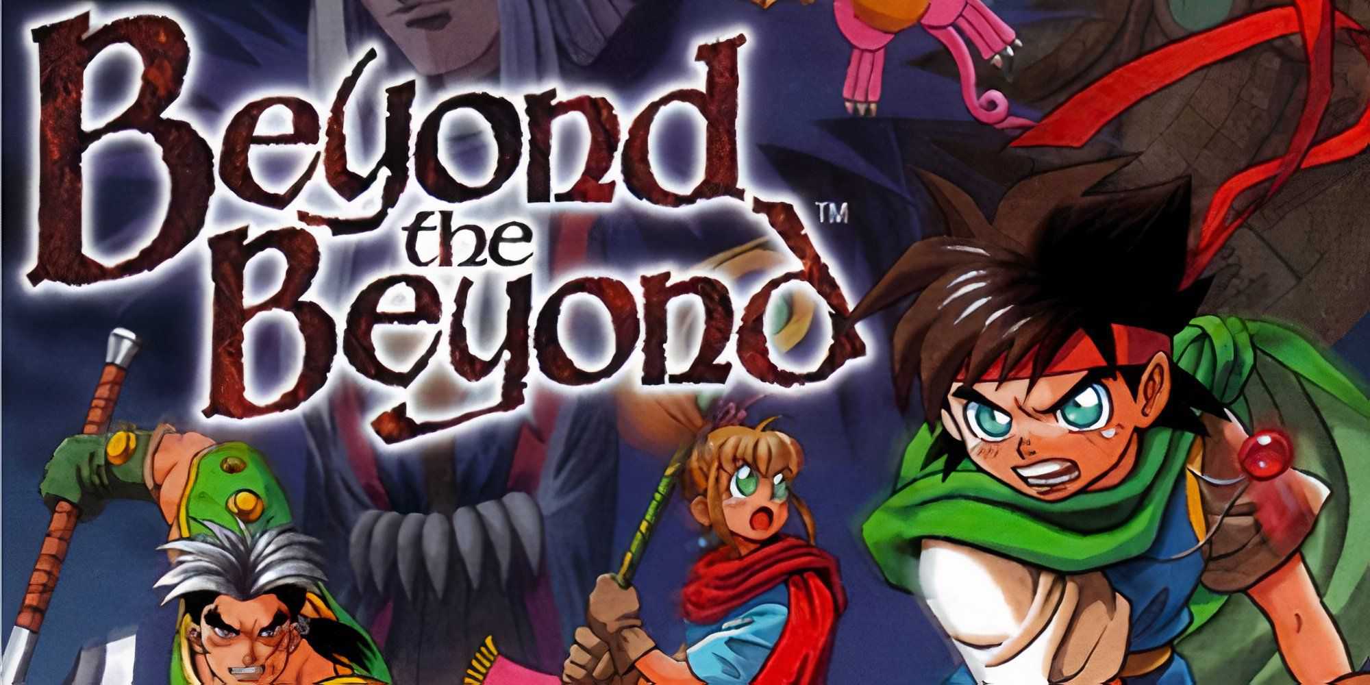 Arte promocional com personagens de Beyond The Beyond