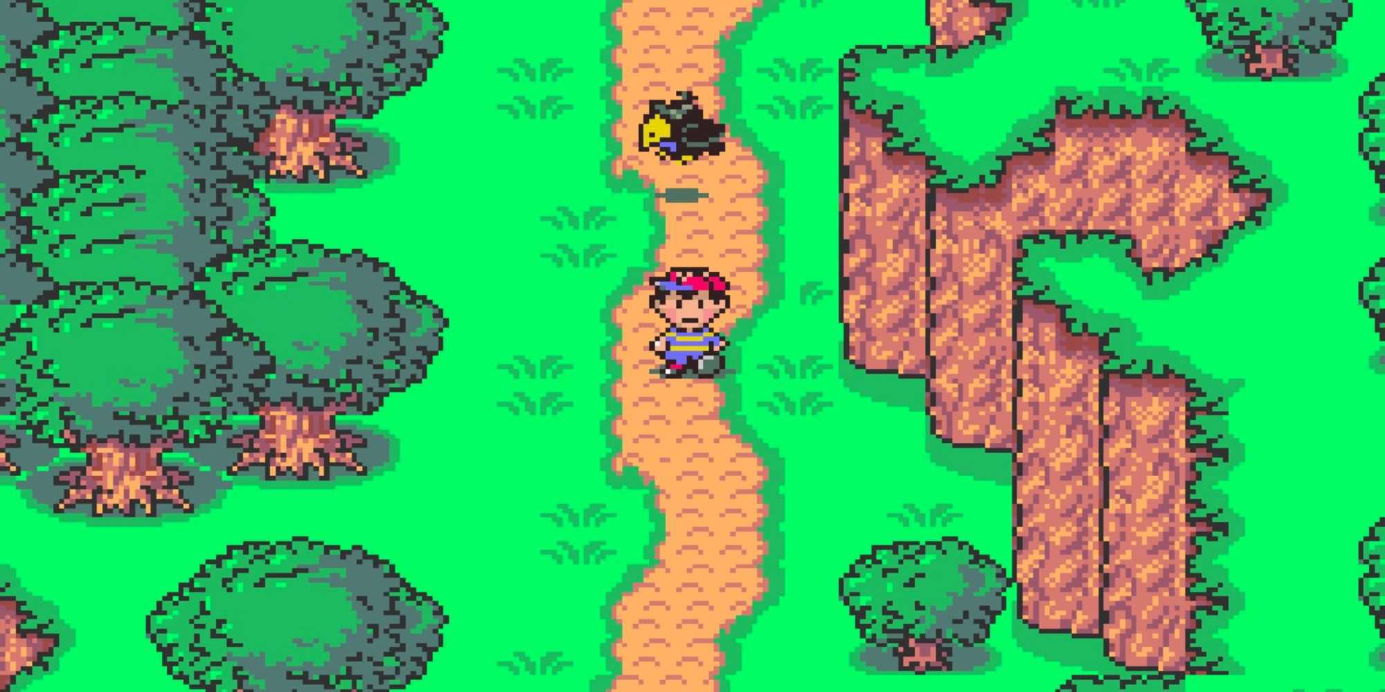 Explorando o mundo em EarthBound