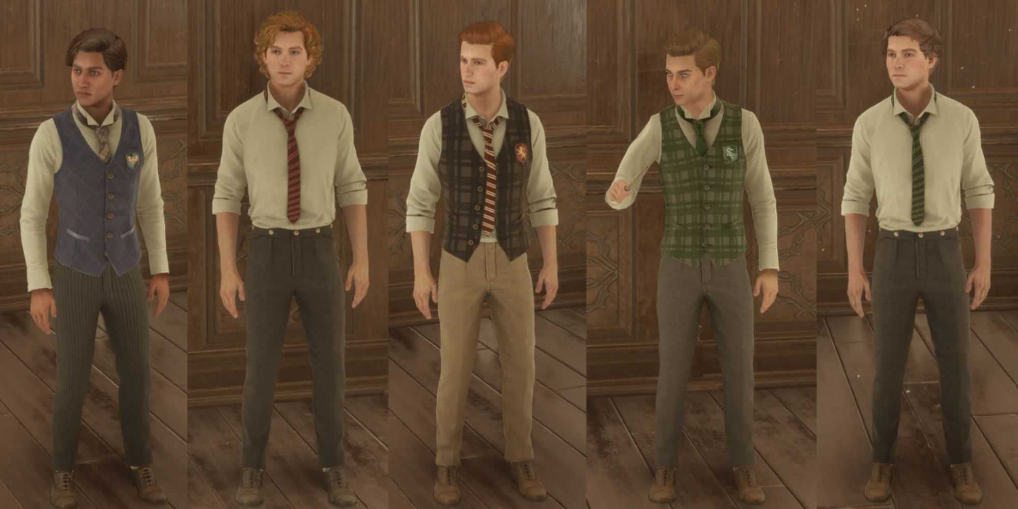 Uniformes alternativos para NPCs Mod em Hogwarts Legacy