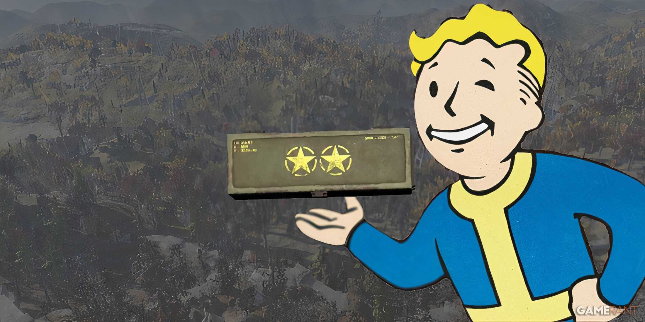 Fallout 76 PTS Legendary Crafting Feature 2 star Legendary effect Mod