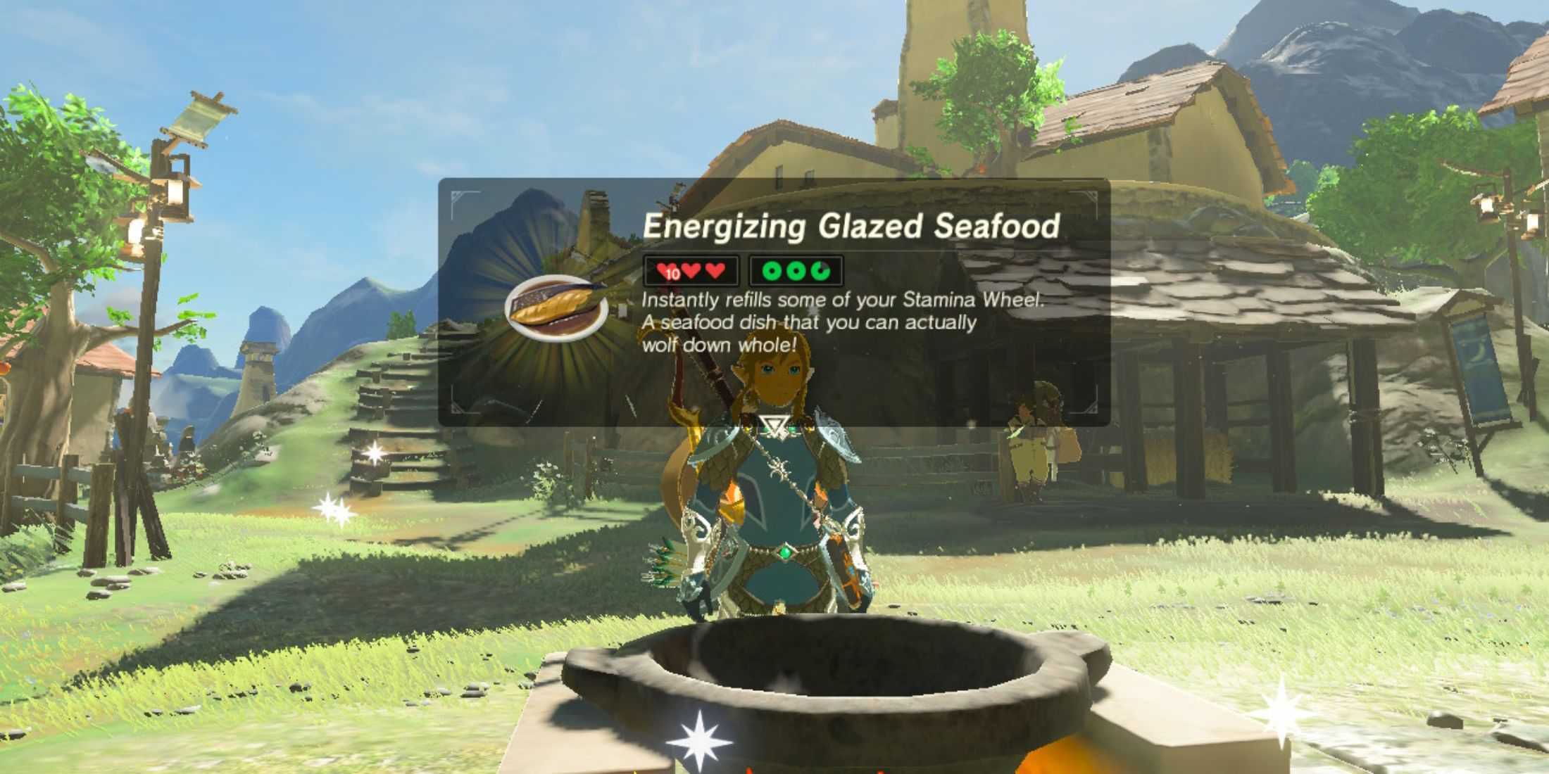 Link made Energizing Glazed Seafood