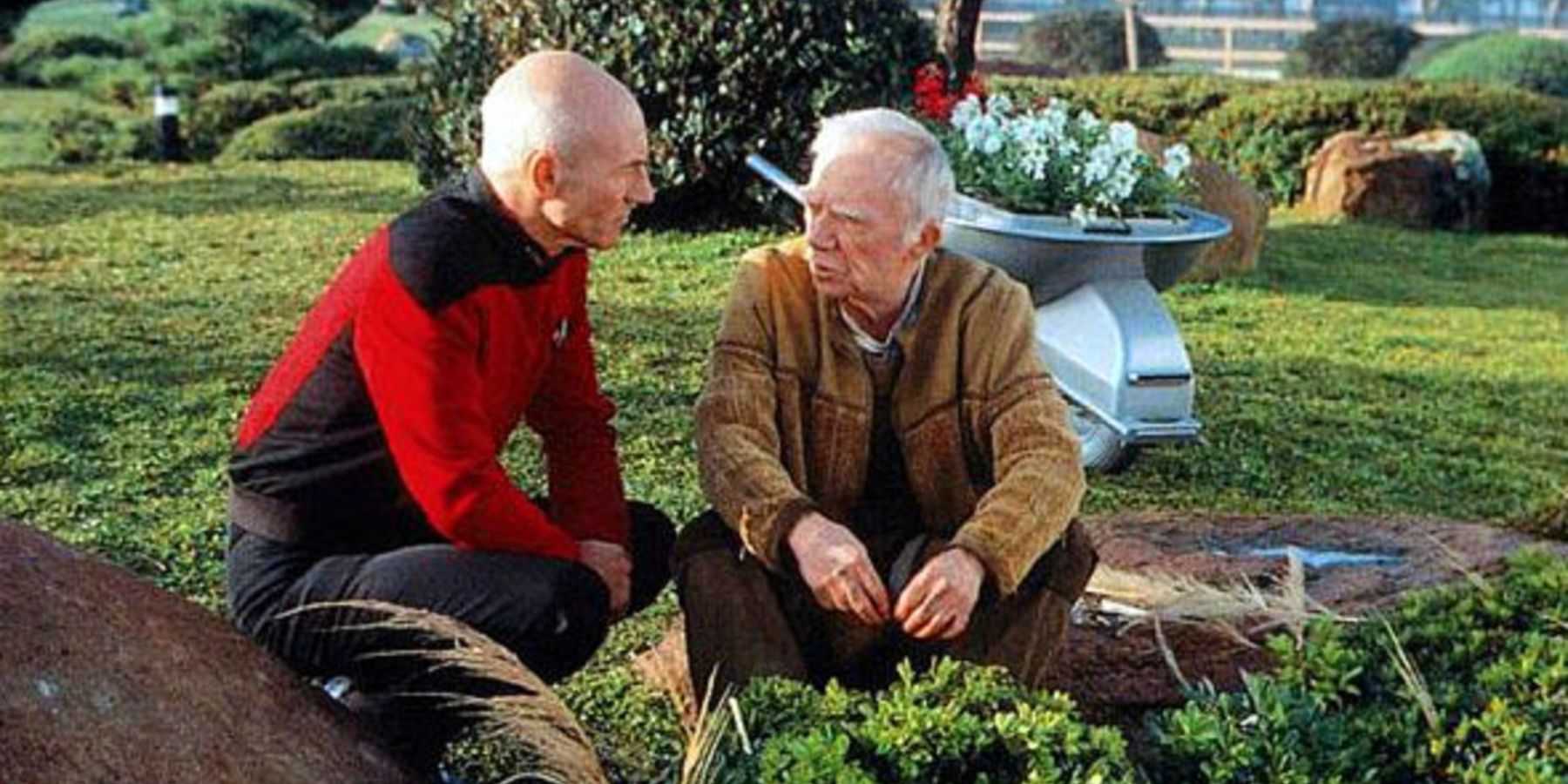 Star Trek Boothby e Picard