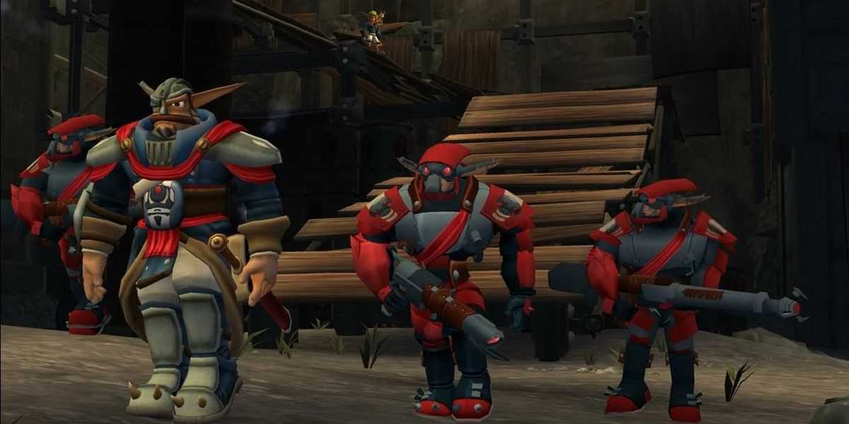 jak 2 baron praxis with the krimzon guard