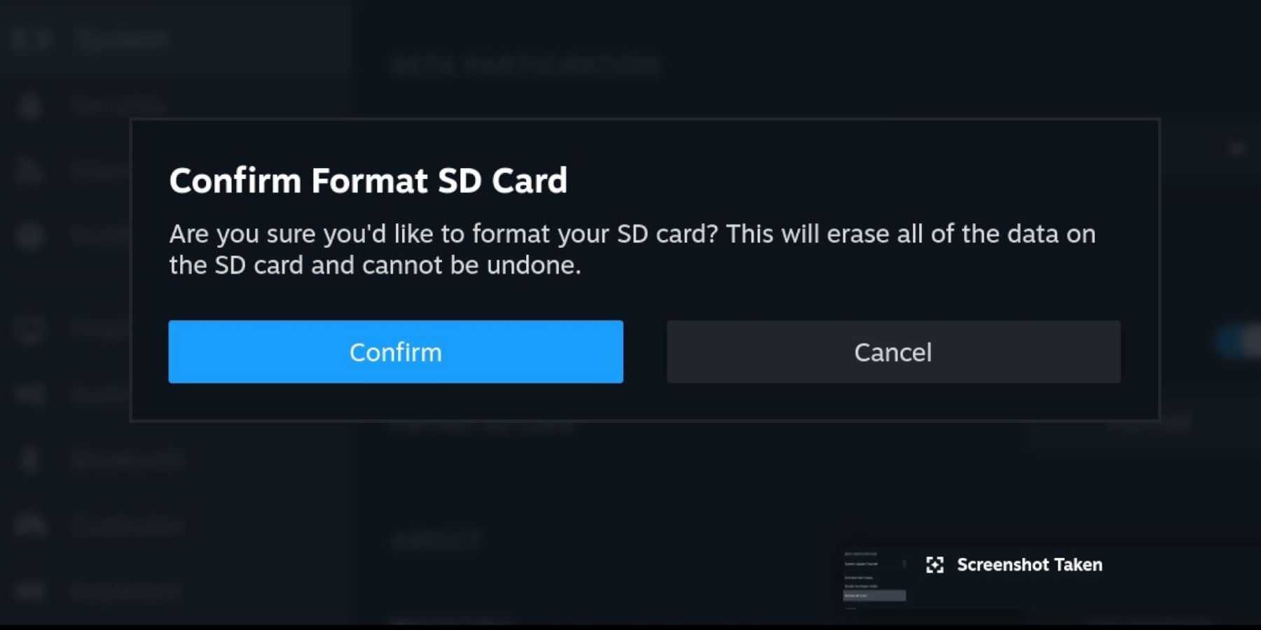 Steam Deck confirma formato micro SD