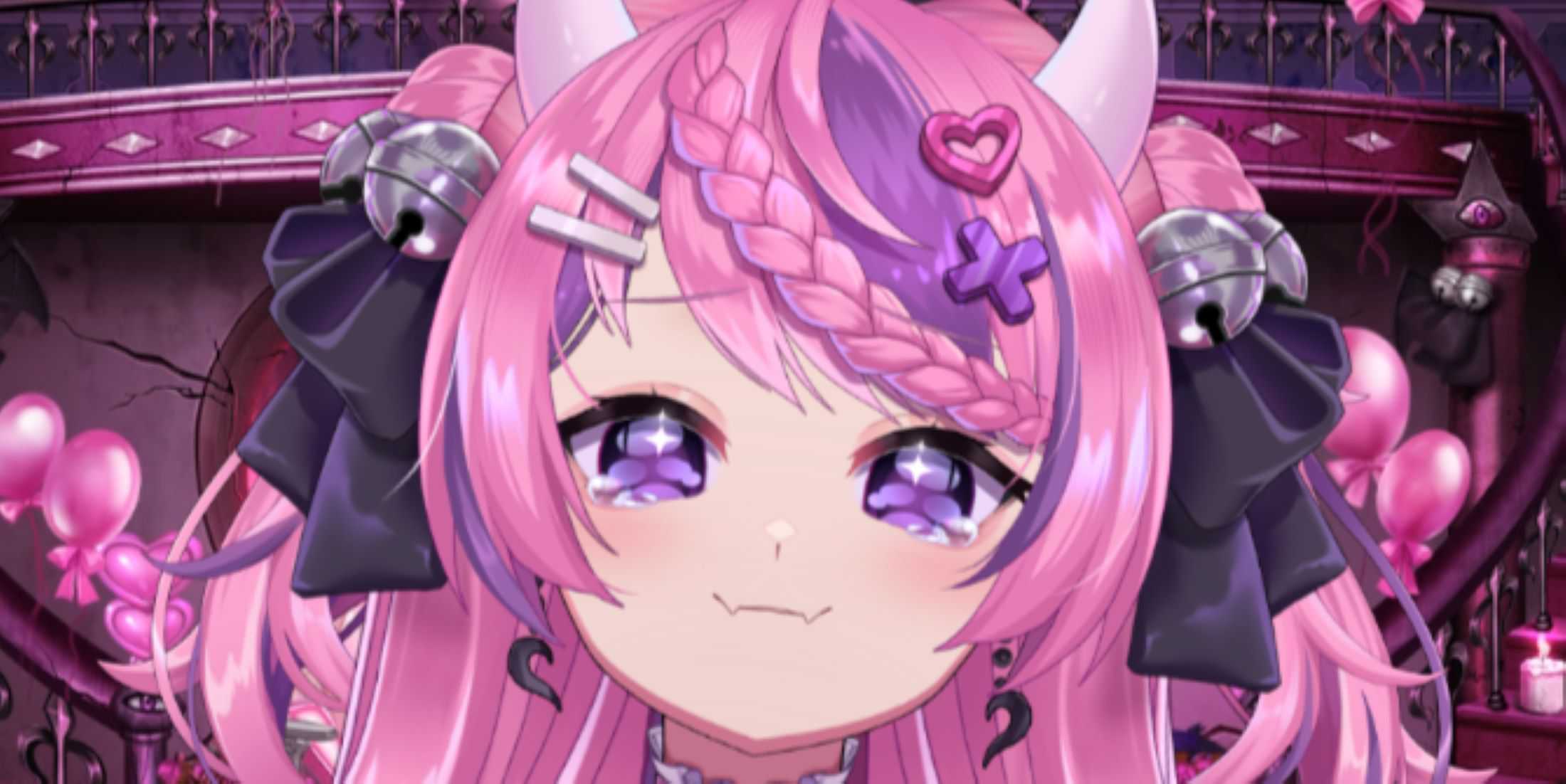 ironmouse vtuber smug face