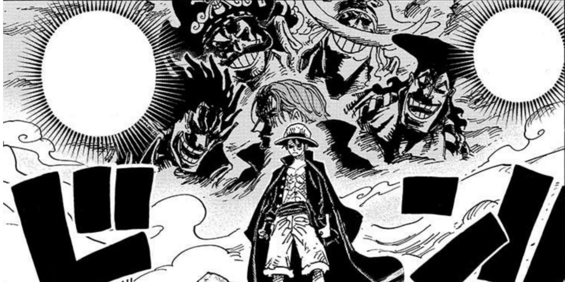 Luffy arrasa Roger Shanks Oden de One Piece