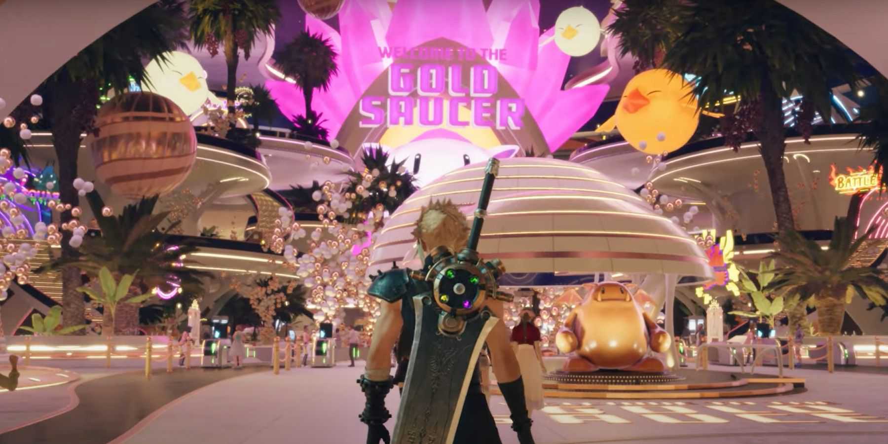 Gold Saucer entrance