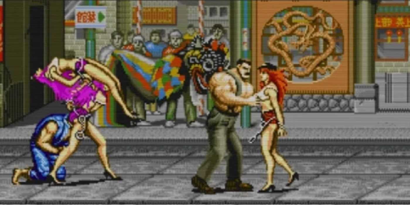 Final Fight Arcade Haggar, Veneno, Roxy