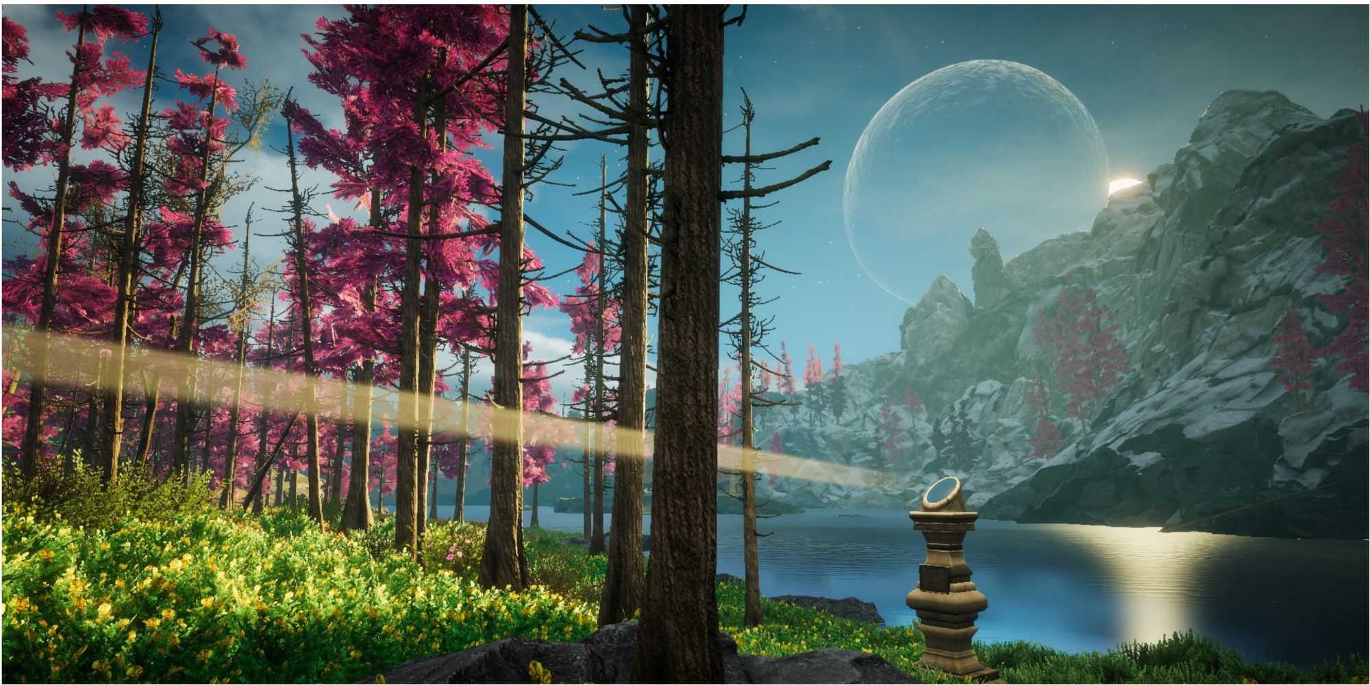 Forest and lake in Eastshade