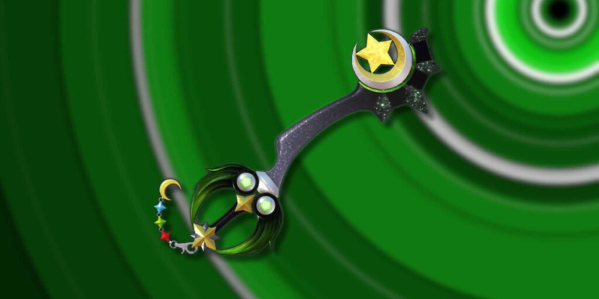 Phantom Green, a Keyblade exclusiva do Xbox One.