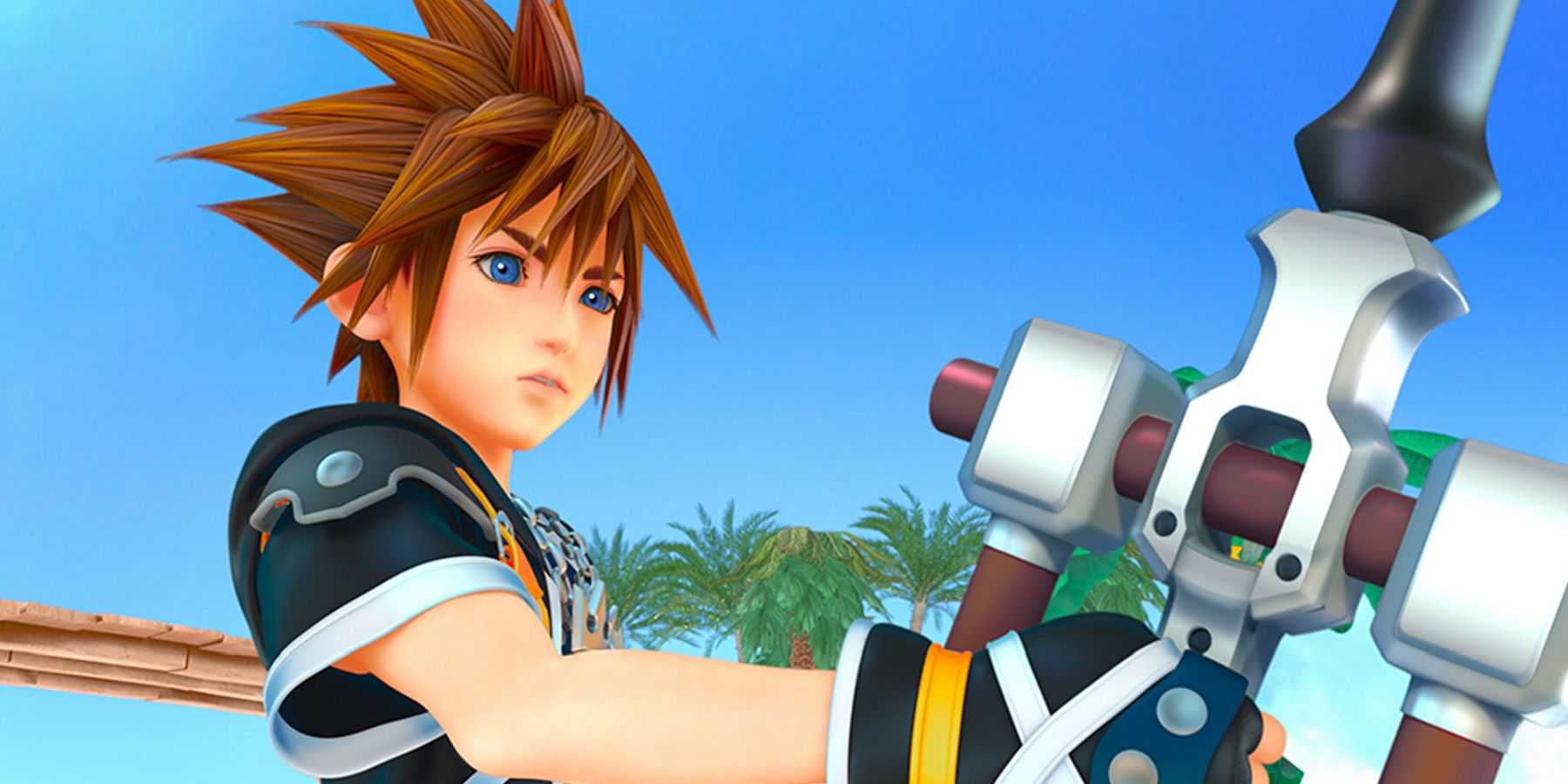 kingdom hearts 3 sora with keyblade