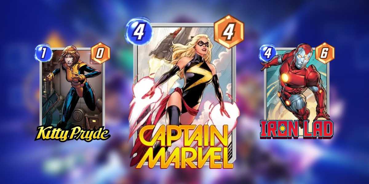 Montando o Melhor Deck para a Capitã Marvel no Marvel Snap