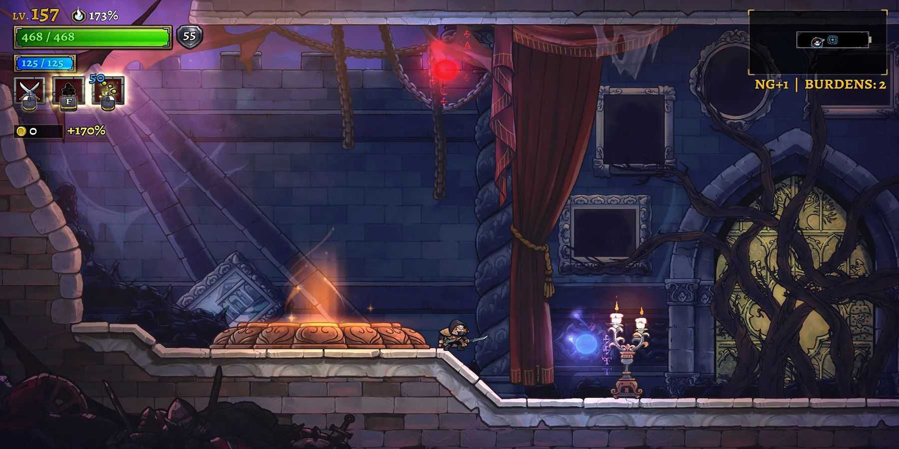 imagem de uma cicatriz em Rogue Legacy 2.