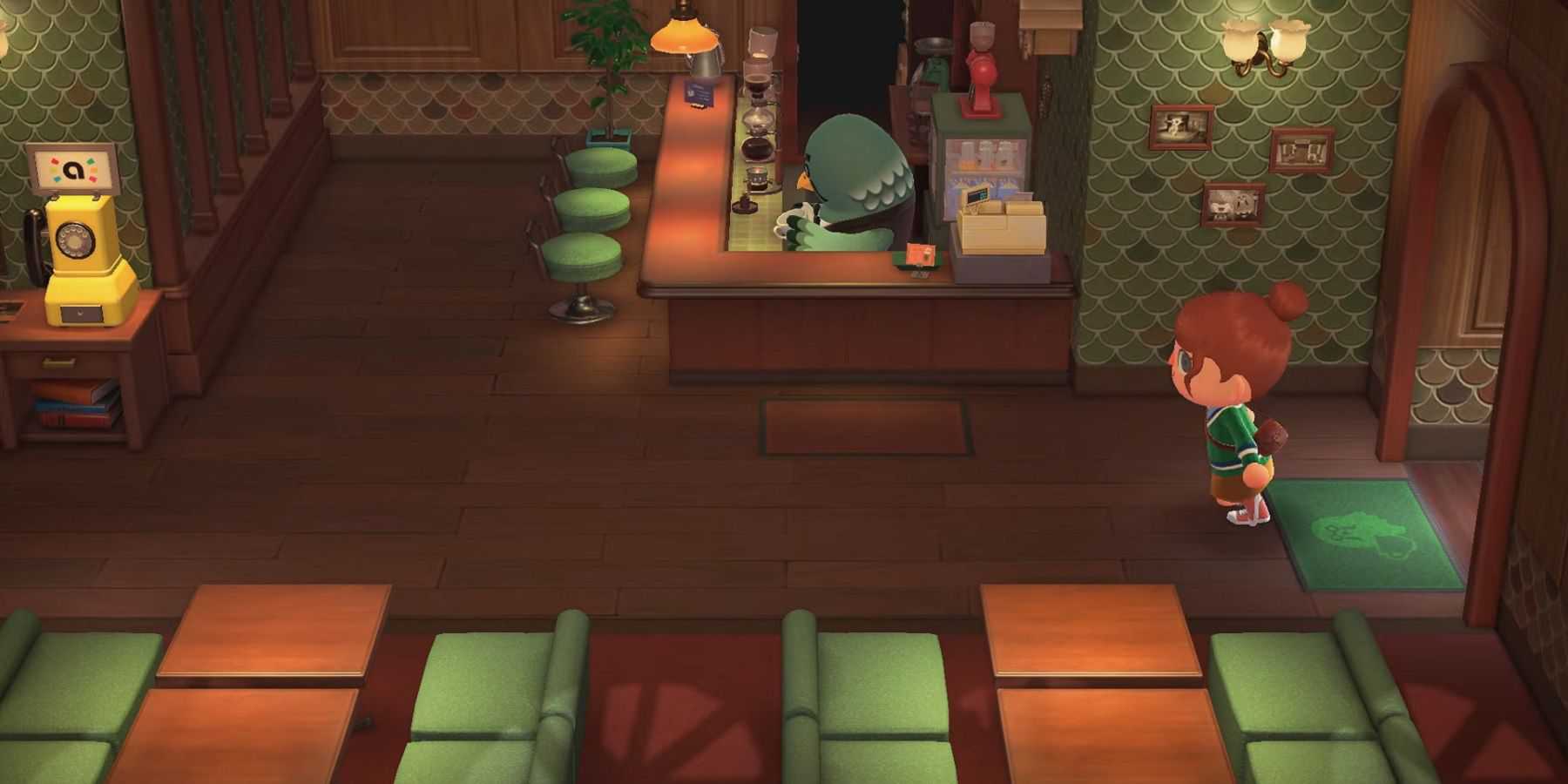 animal crossing new horizons brewster cafe