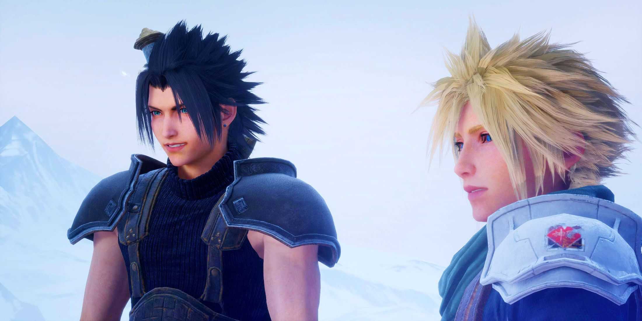 Final Fantasy 7 Crisis Core Reunion Zack Fair and Cloud Strife