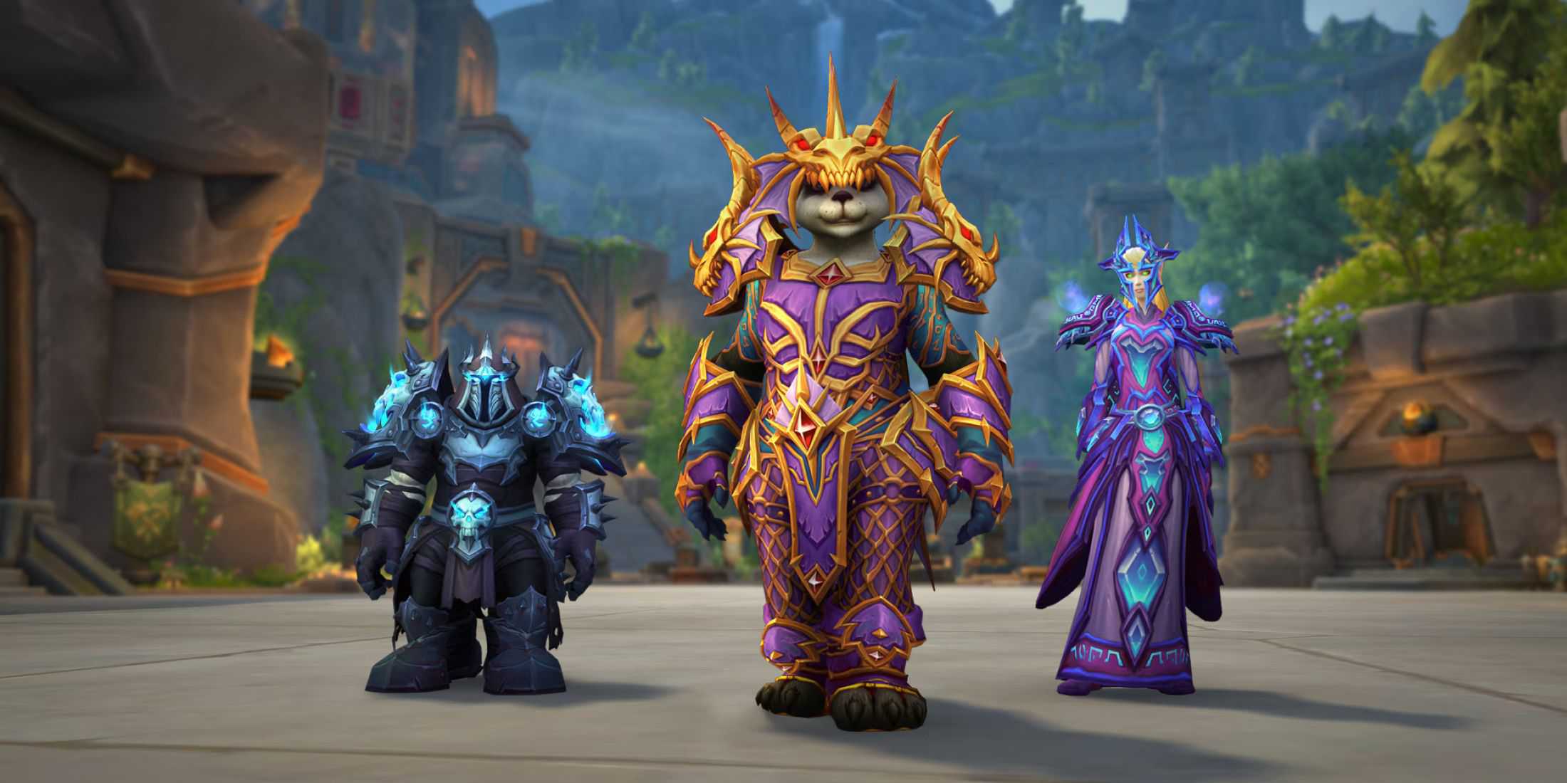 world of warcraft 20th anniversary event tier 2 sets death knight hunter mage