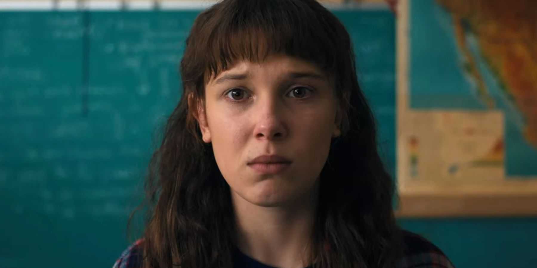 Onze (Millie Bobby Brown) na 4ª temporada de Stranger Things