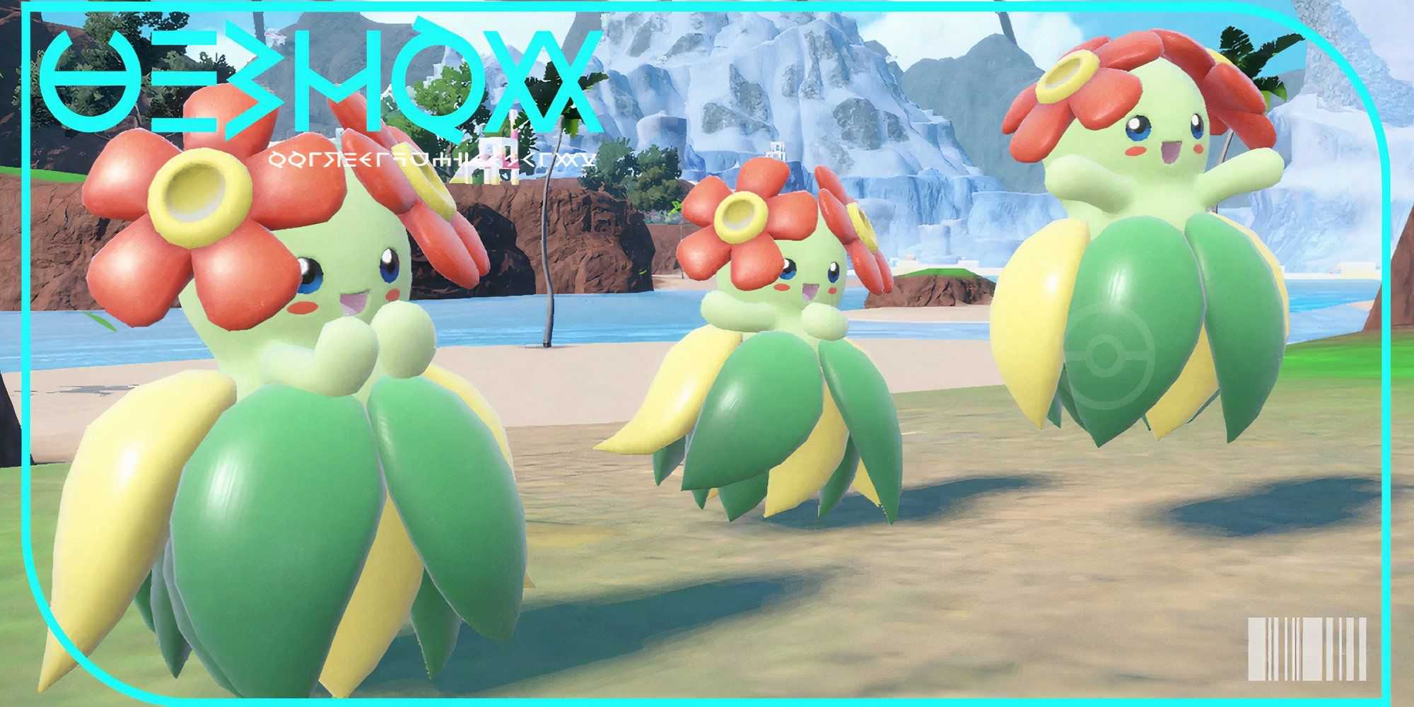 Imagem da Pokédex Pokemon Scarlet e Violeta de Bellossom