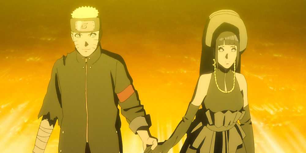 Naruto e Hinata no último filme