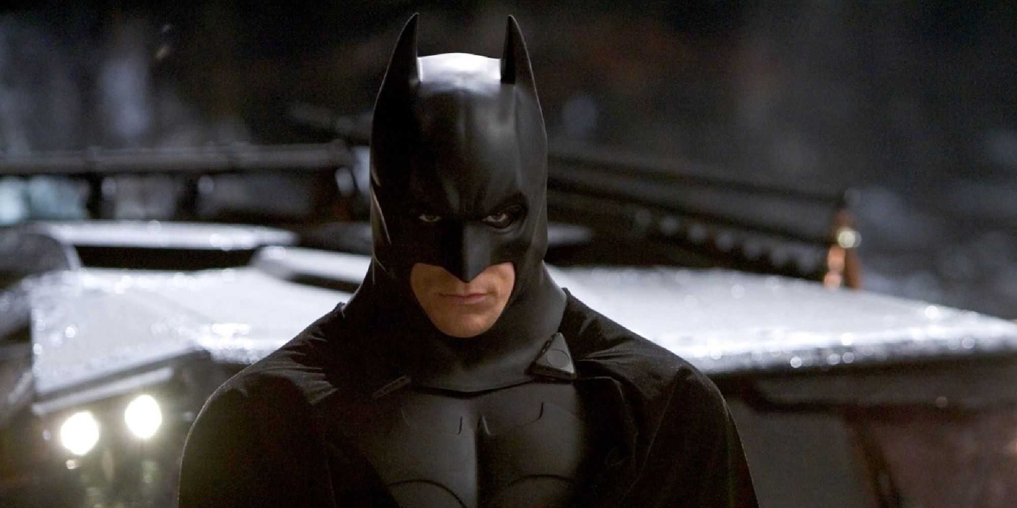 Christian Bale como Batman em Batman Begins