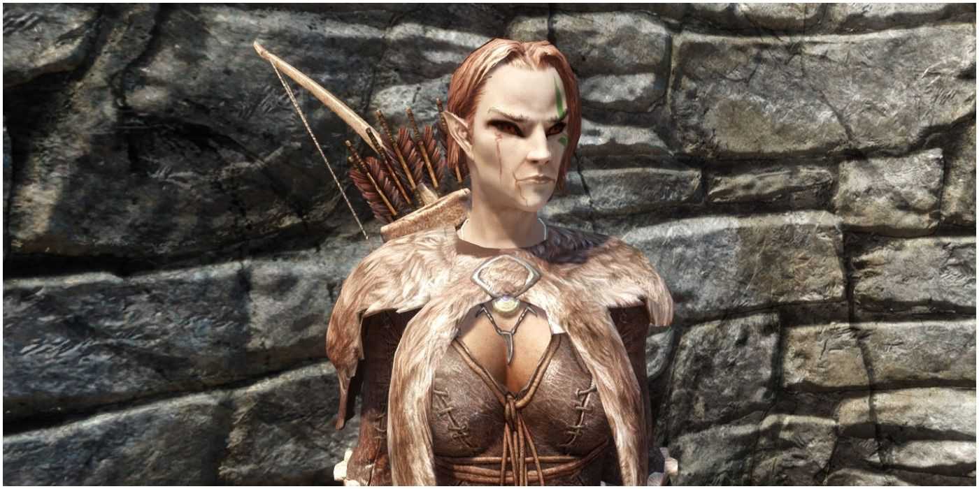 Skyrim Bosmer Arqueiro