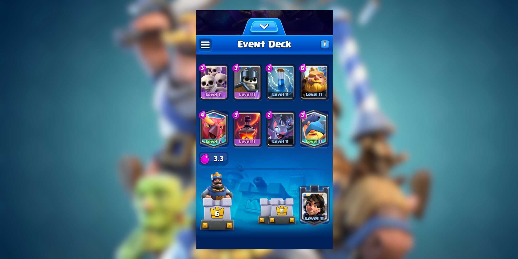 melhor deck de clash royale clash melee