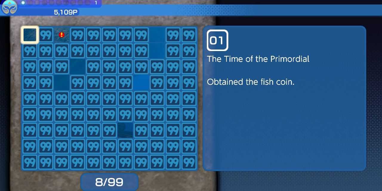 Image of a tile received from finding a salvage item in Endless Ocean Luminous