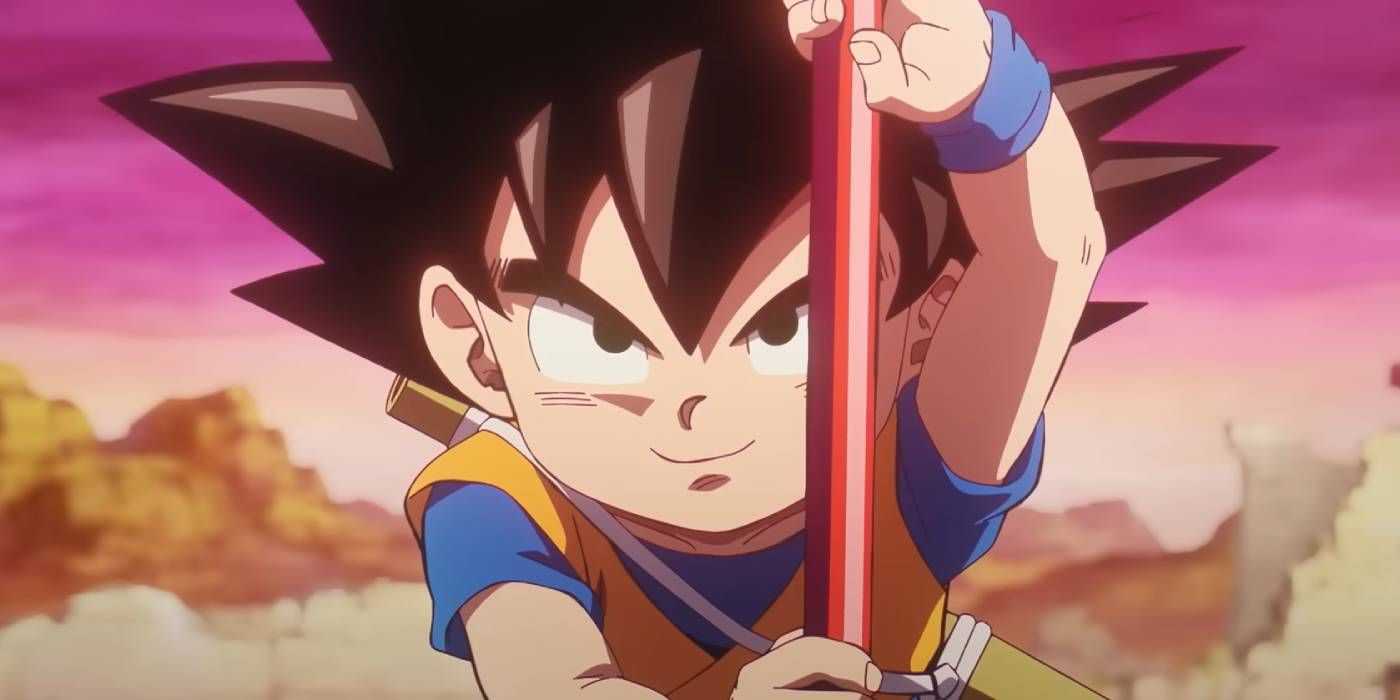 Goku with the Power Pole in Dragon Ball Daima's trailer