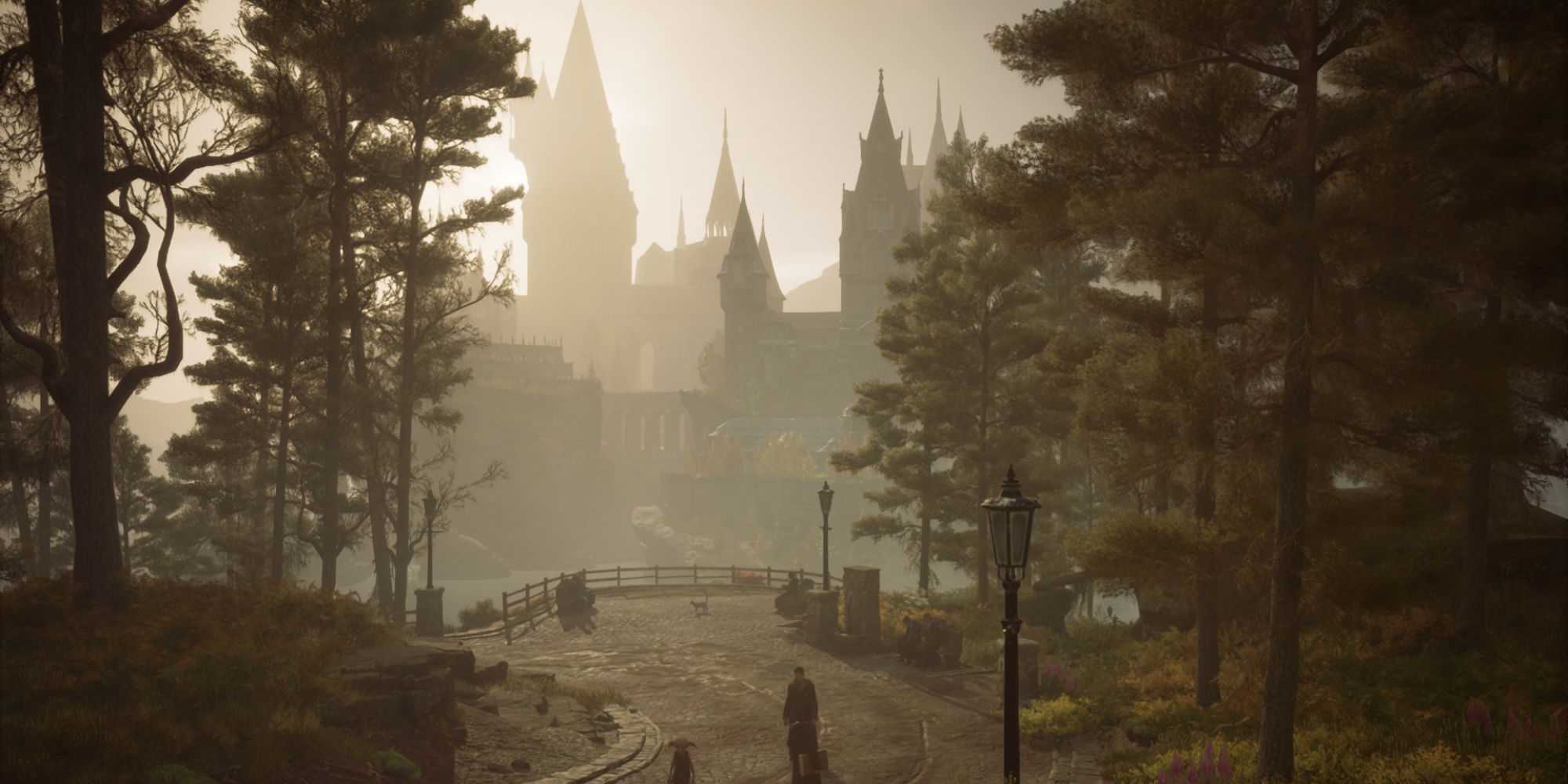 Um caminho para Hogwarts em Hogwarts Legacy