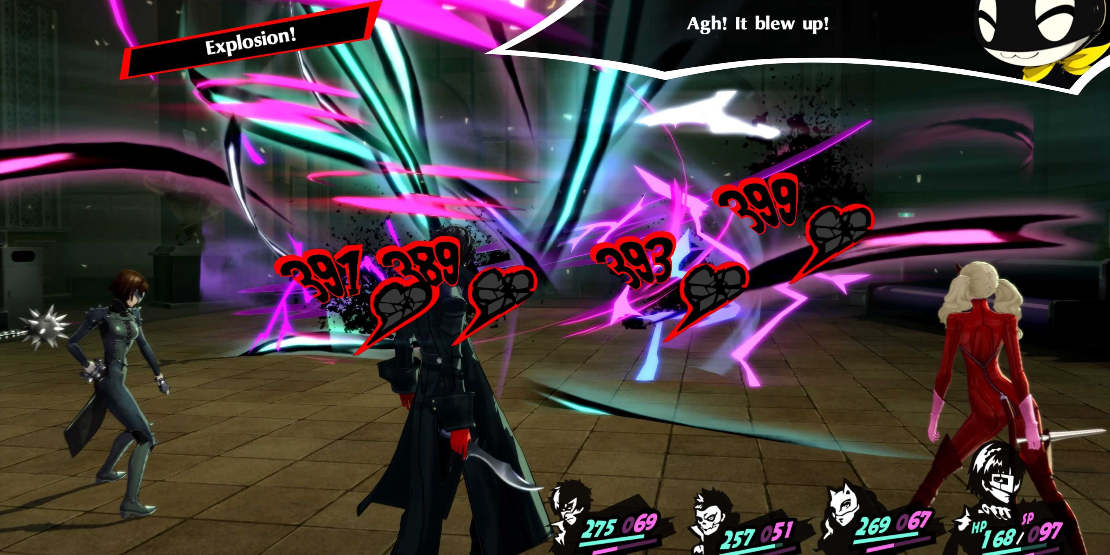 Persona 5 Royal Battle Attacks