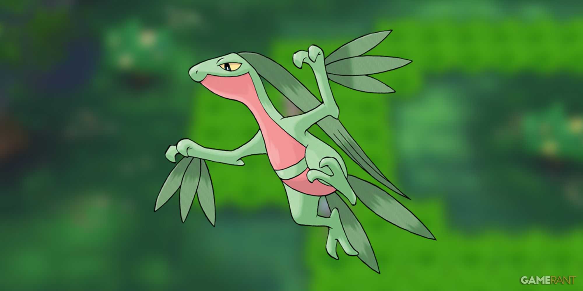 Arte oficial de Grovyle