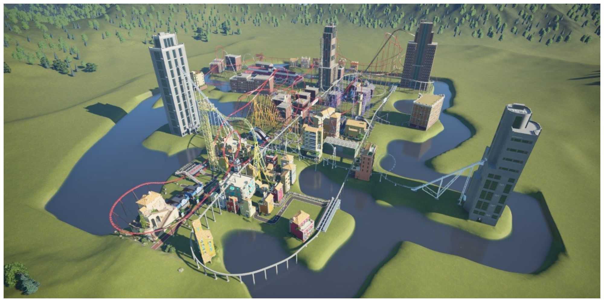 Tema da cidade do planeta Coaster