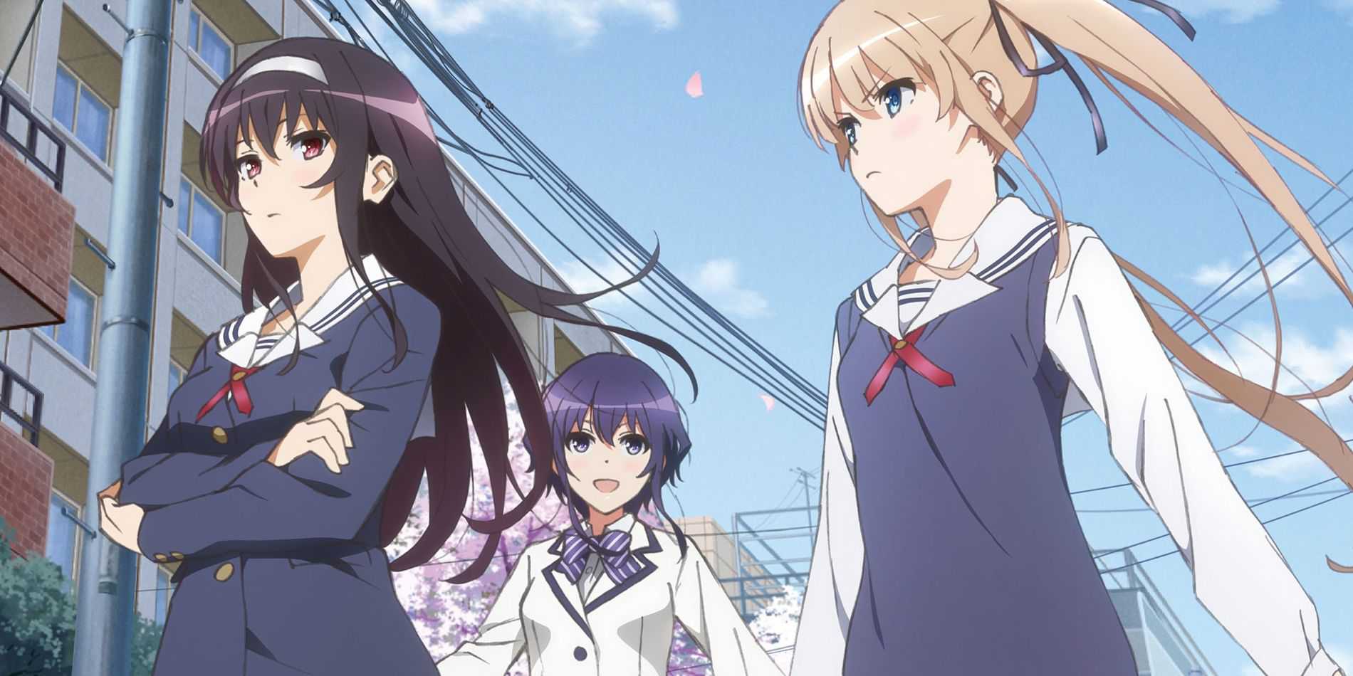 Saekano Como criar uma namorada chata temporada 1 anime