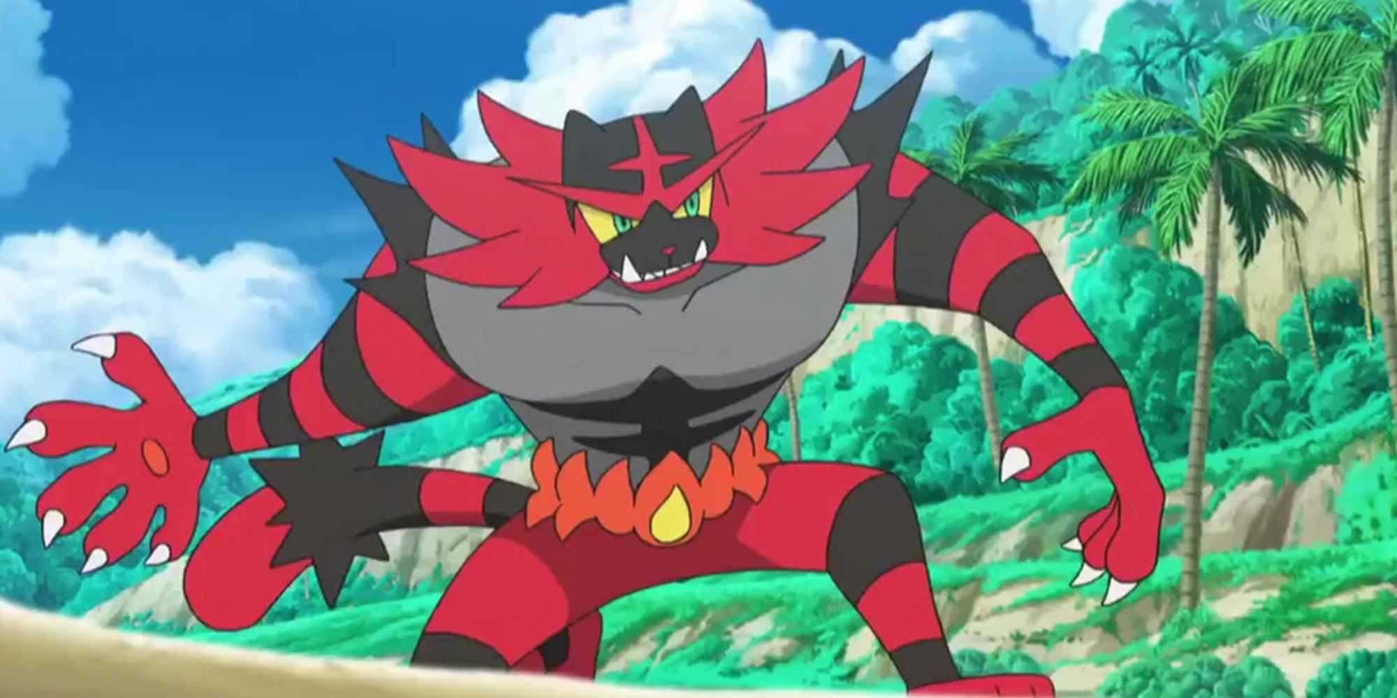 Incineroar In The Pokemon Anime