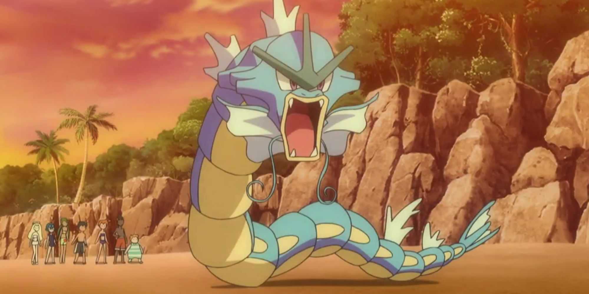 Gyarados de Misty no anime Pokemon