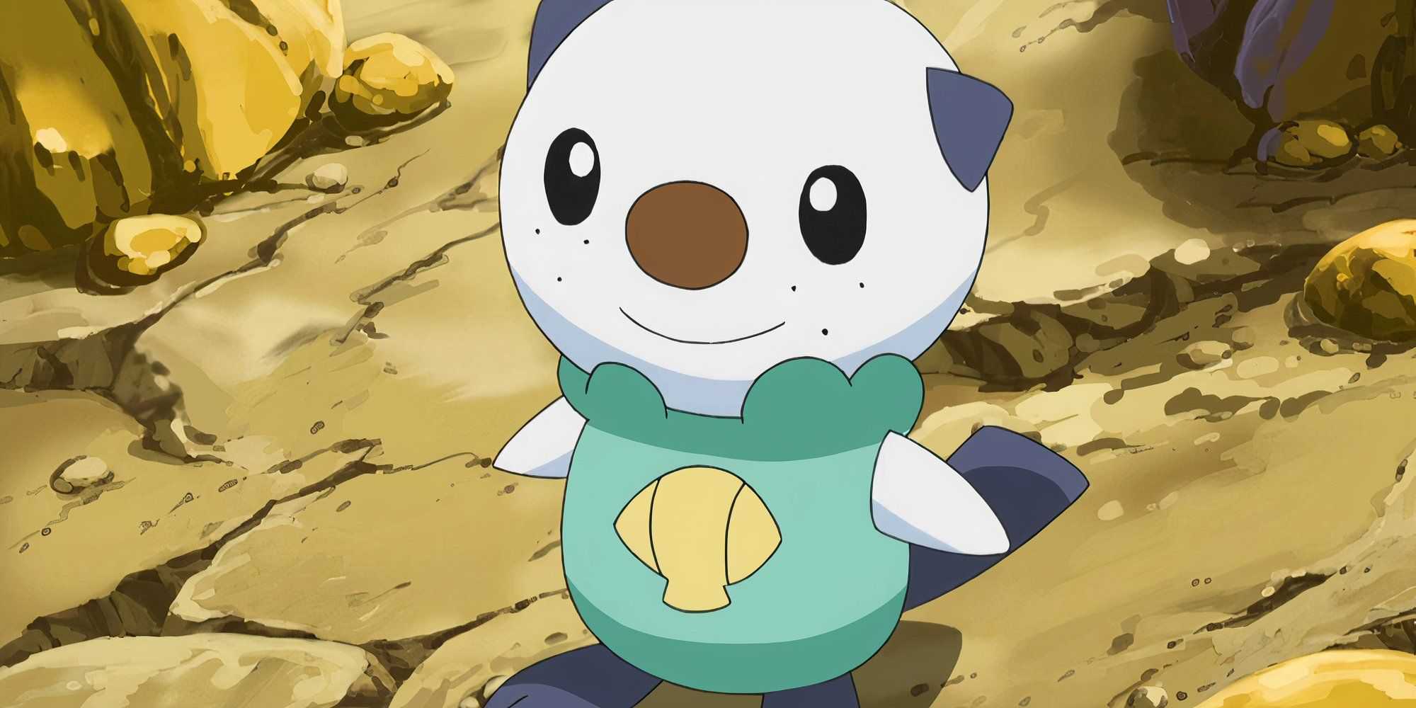 Oshawott in the Pokemon anime