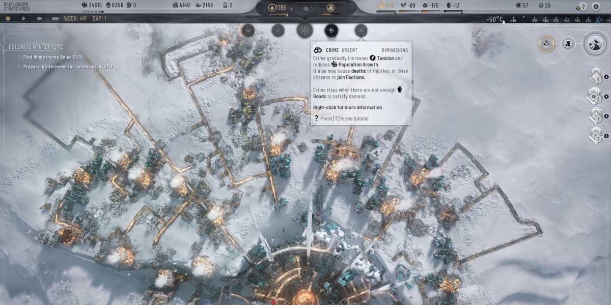 Frostpunk 2: Como Reduzir o Crime na Sua Cidade