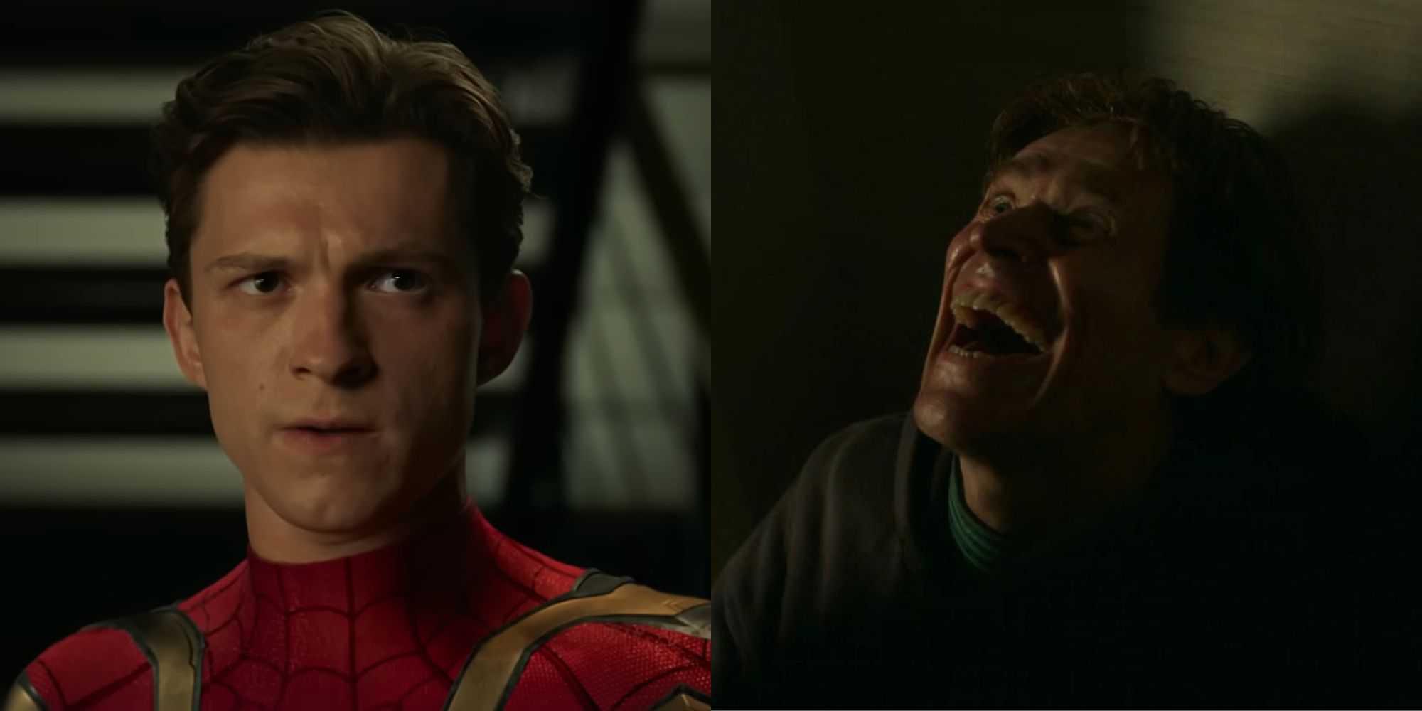 Peter Parker e o Duende Verde em No Way Home.