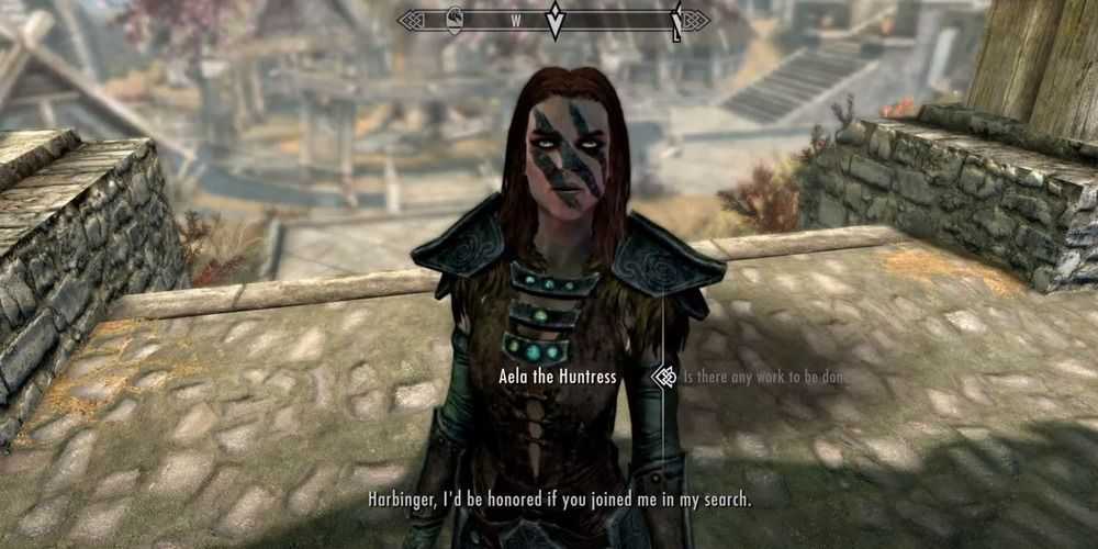 Skyrim Aela The Huntress Dialogue