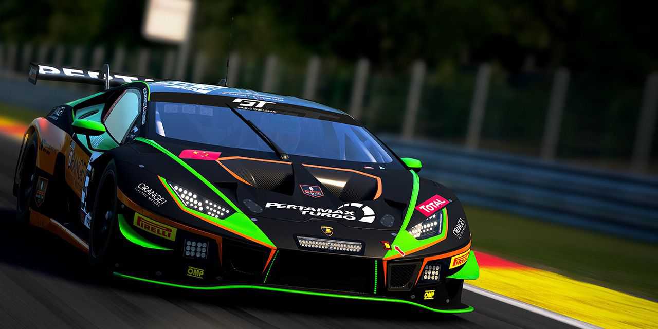 a car in assetto corsa competizione 