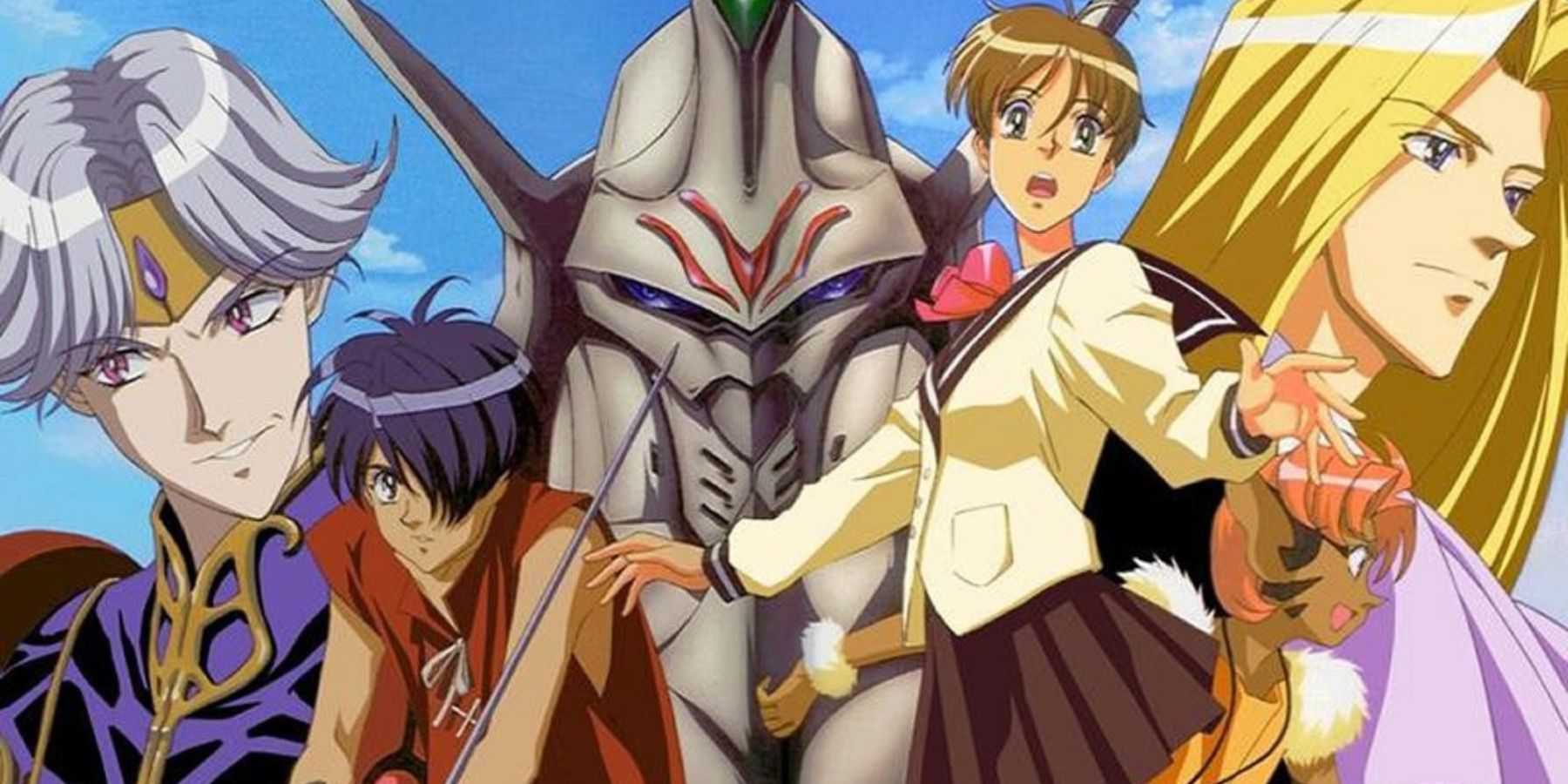 A visão de Escaflowne anime