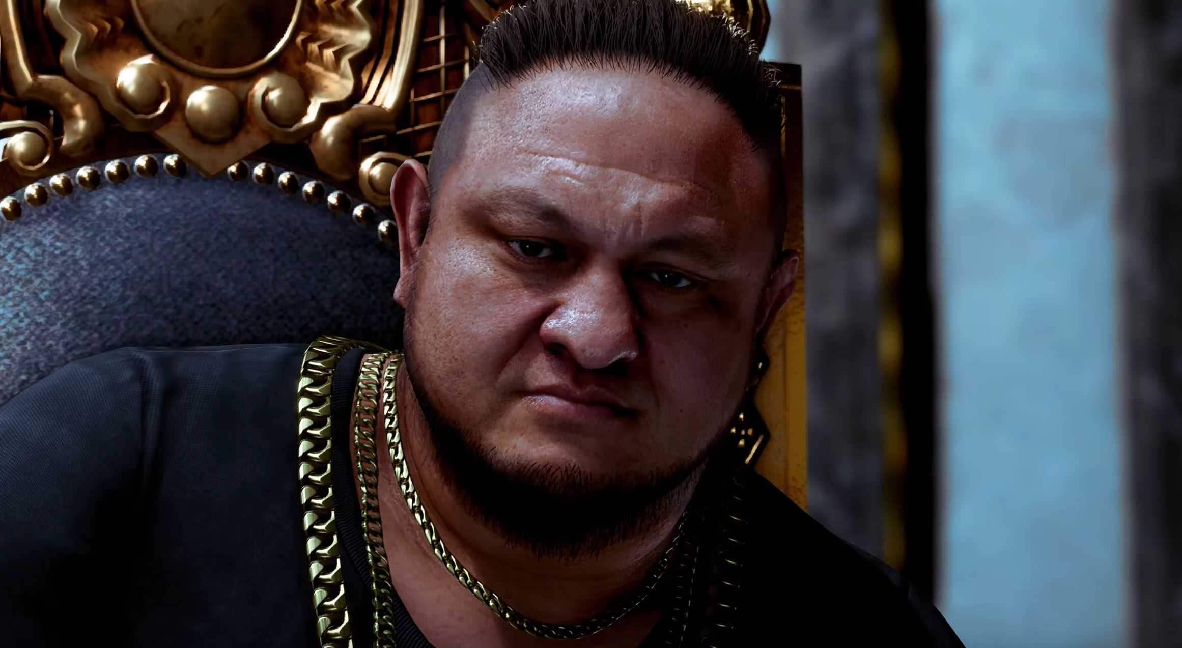 Como um dragão Yakuza Pirata Samoa Joe