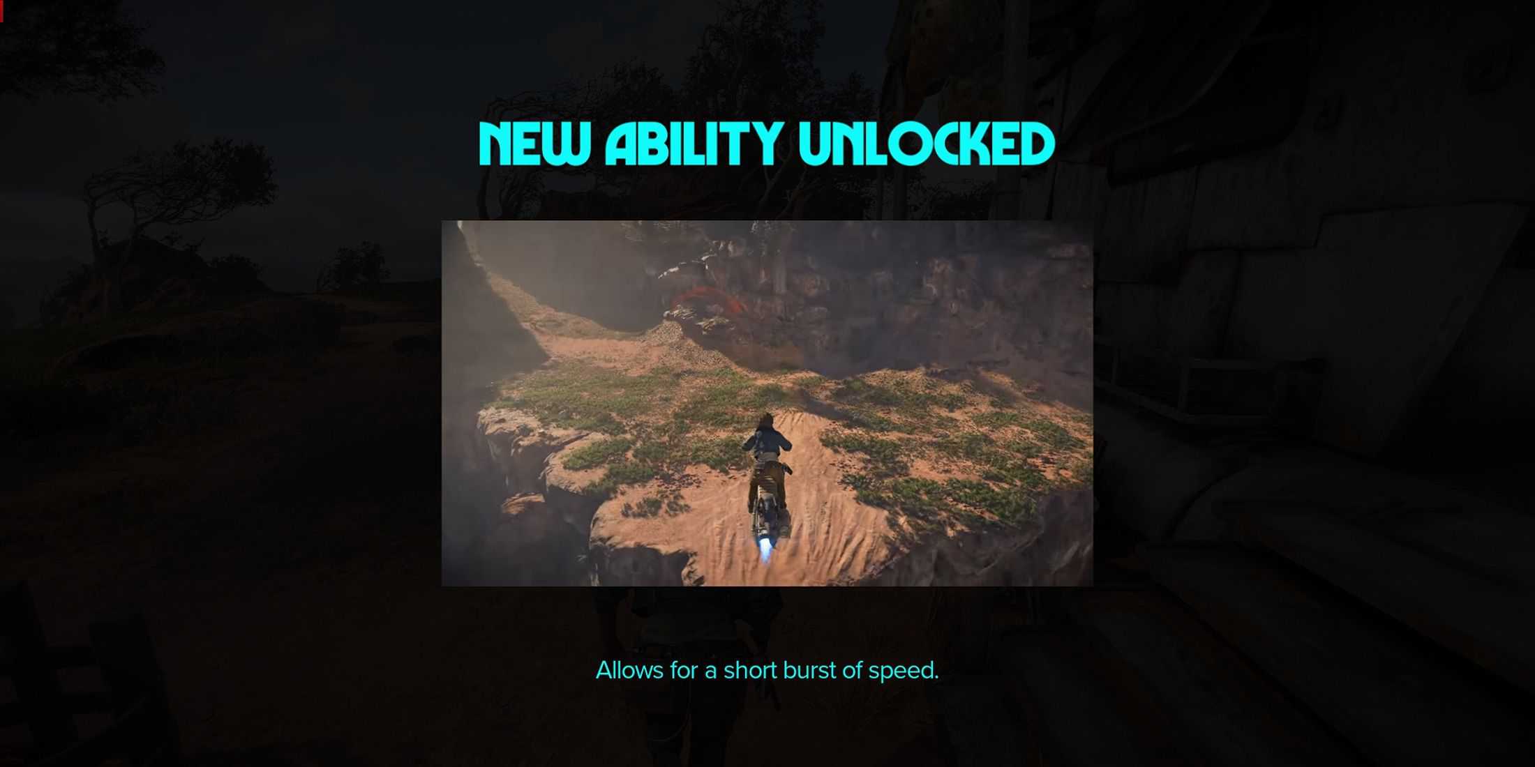 Star Wars Outlaws Speed Boost Ability Showcase