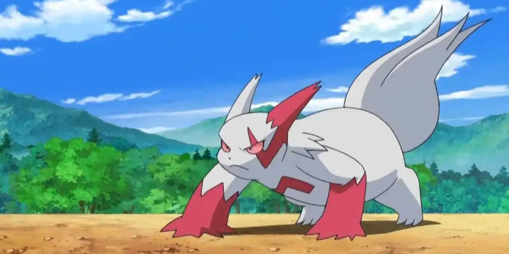 zangoose in the pokemon anime