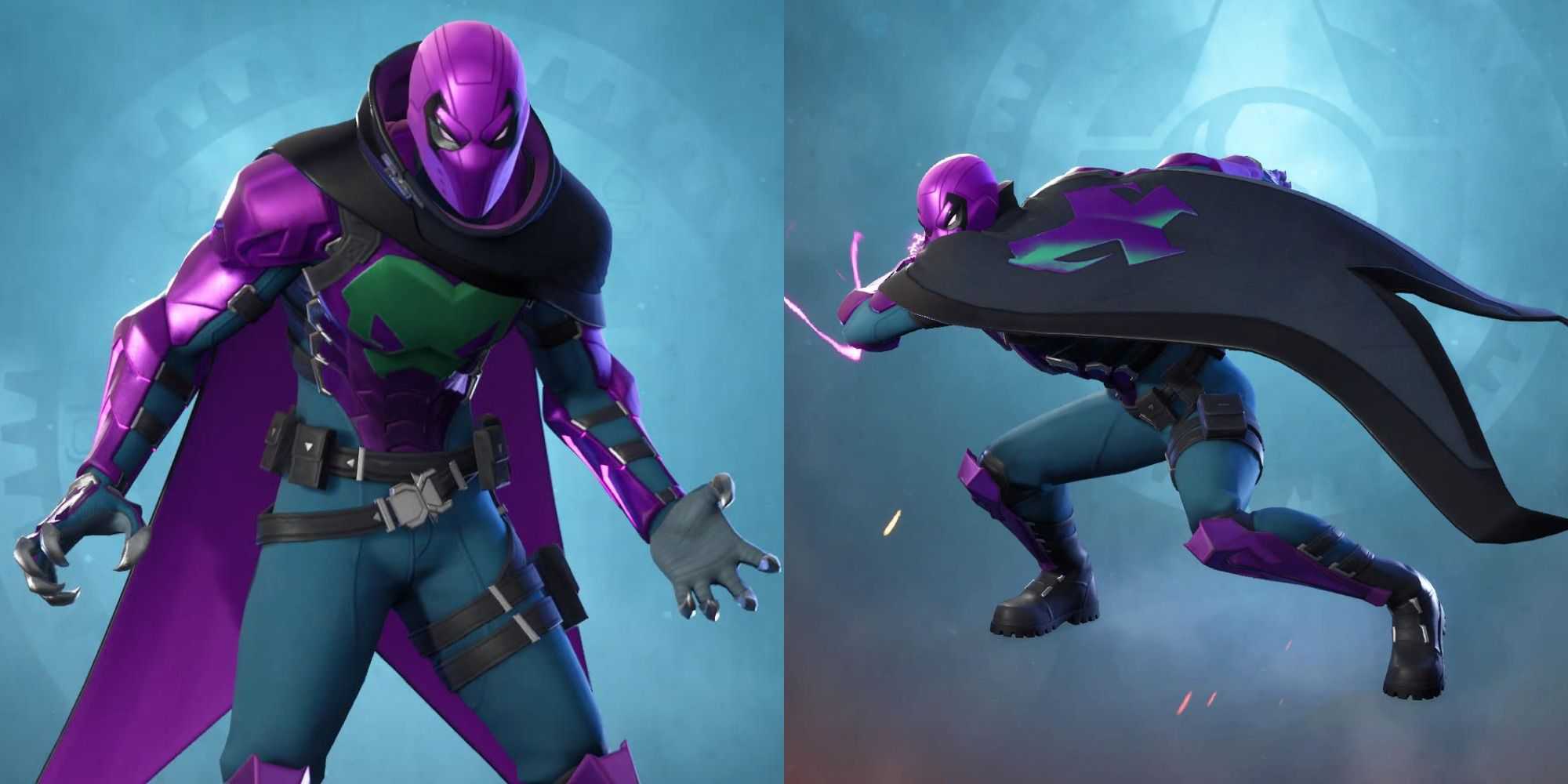 Imagem dividida de Prowler em Fortnite