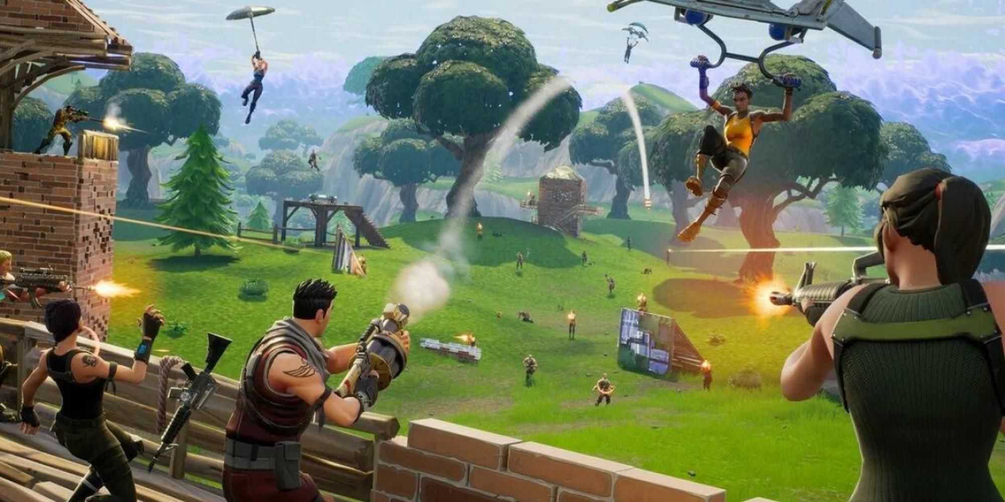 battle in Fortnite