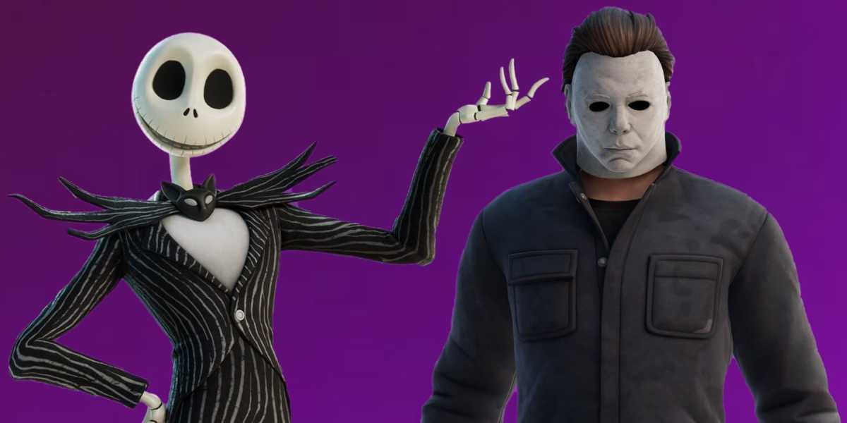 Datas de Chegada do Michael Myers e Jack Skellington no Fortnite