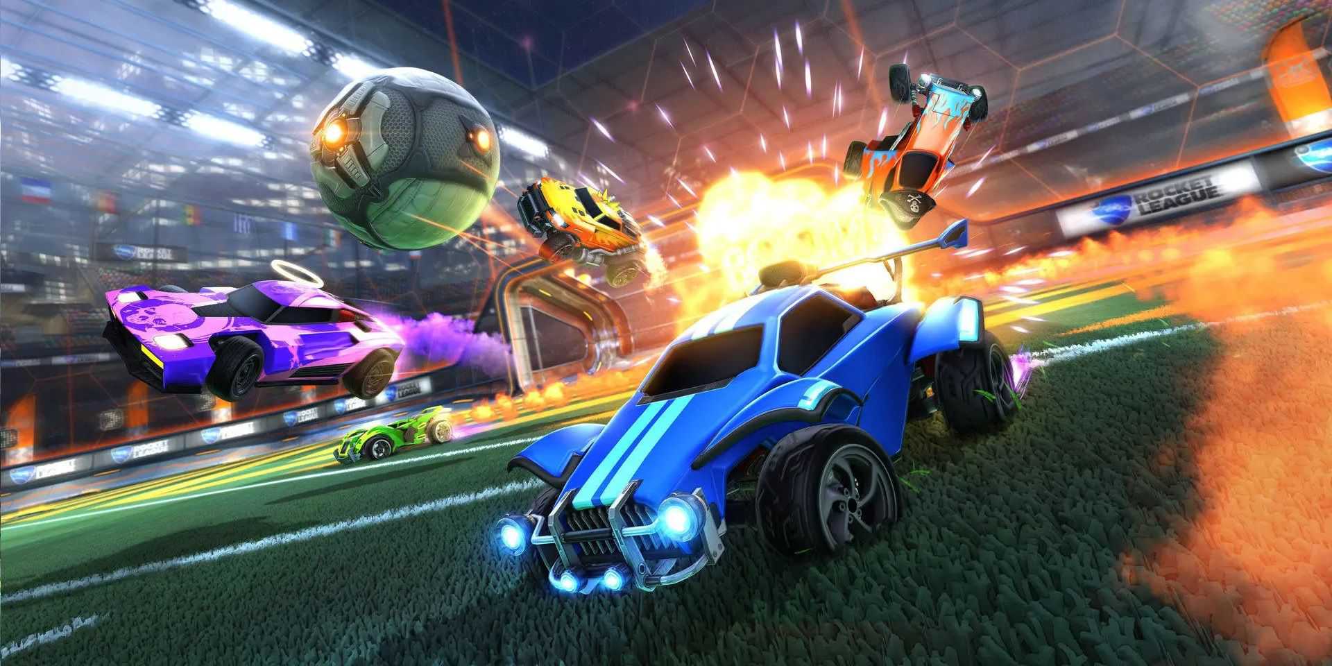 Jogos divertidos para fazer amigos - Rocket League