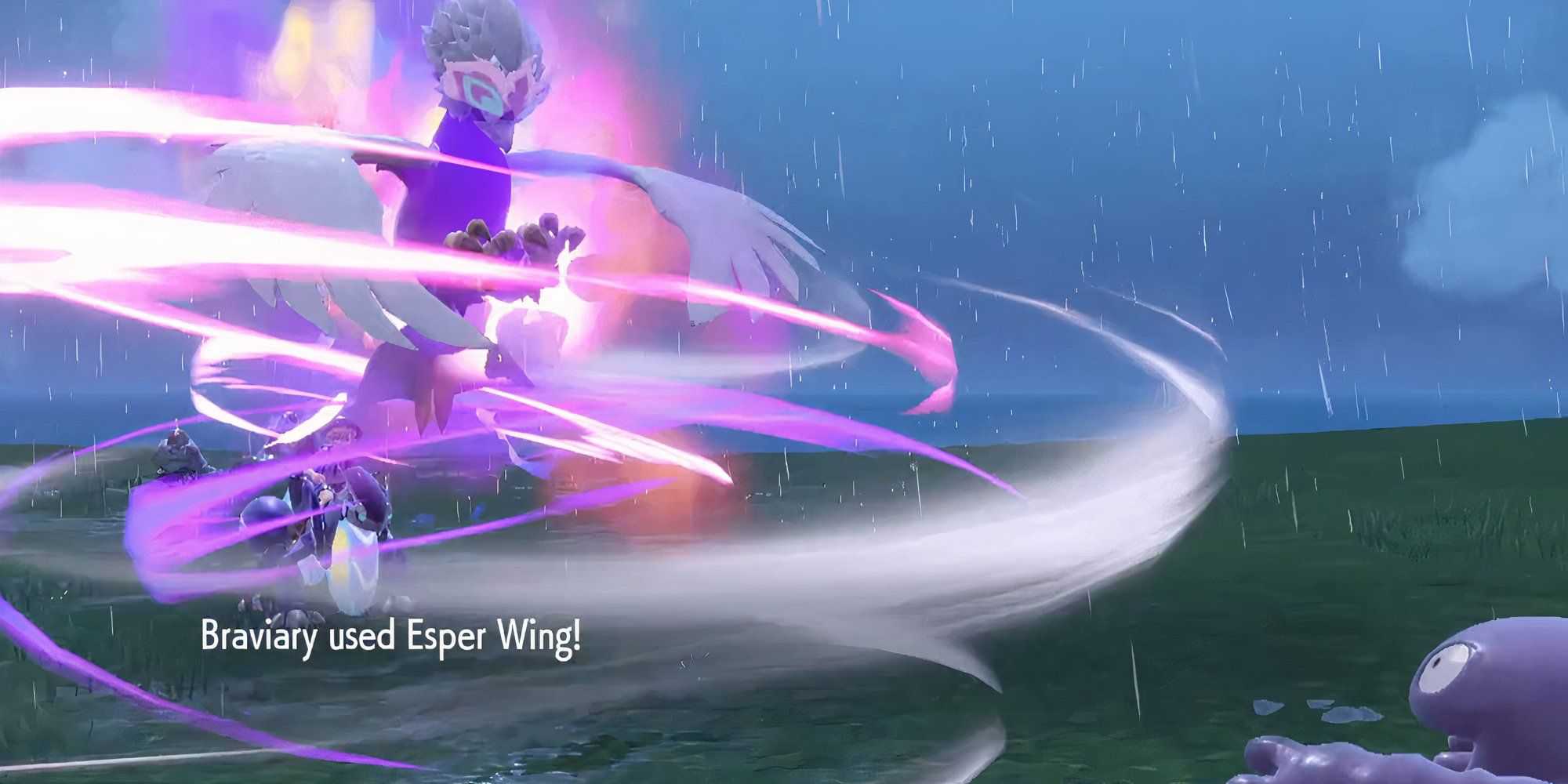 Movimento Pokemon Esper Wing