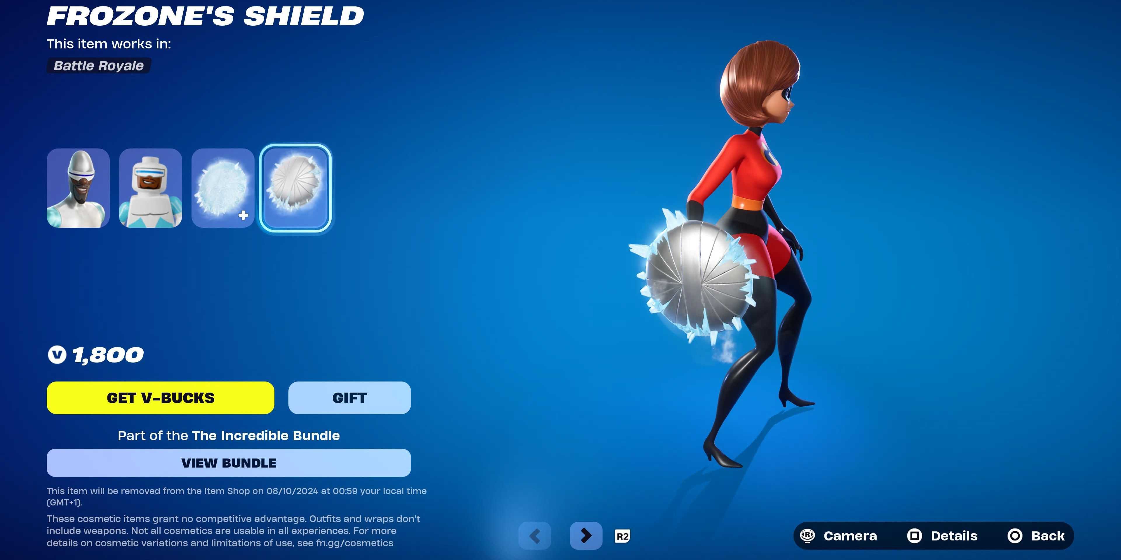 frozone shield pickaxe